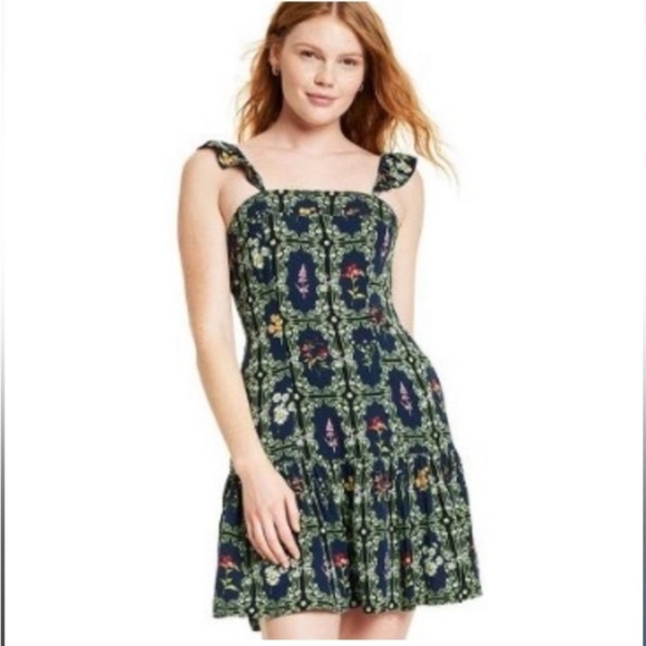 Aguabendita × Target Women's Dainty
Floral Print Flutter
Sleeveless Mini new 🆕 - Picture 1 of 5